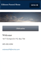 Mobile Screenshot of eidsnessfuneralhome.com